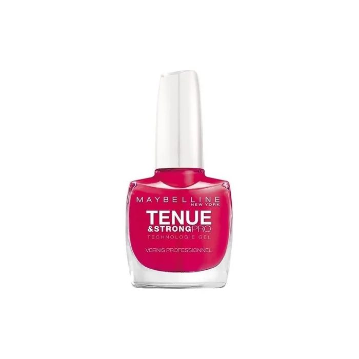 Maybelline Tenue Strong Pro 180 Rosy Pink Nail Polish 10ml