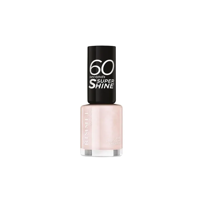 Rimmel London 60 Seconds Super Shine Nail Lacquer 203 Lose Your Lingerie 8 Ml