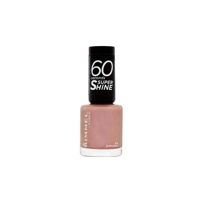 Rimmel London 60 Seconds Super Shine Nail Lacquer 510 Euphoria 8 Ml