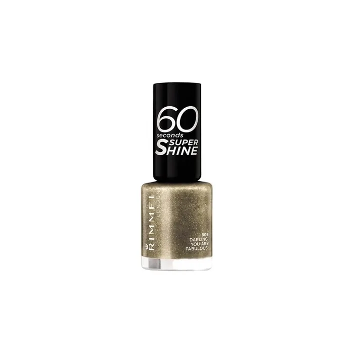 Rimmel London 60 Seconds Super Shine Nail Lacquer 809 Darling You Are Fabulous 8 Ml