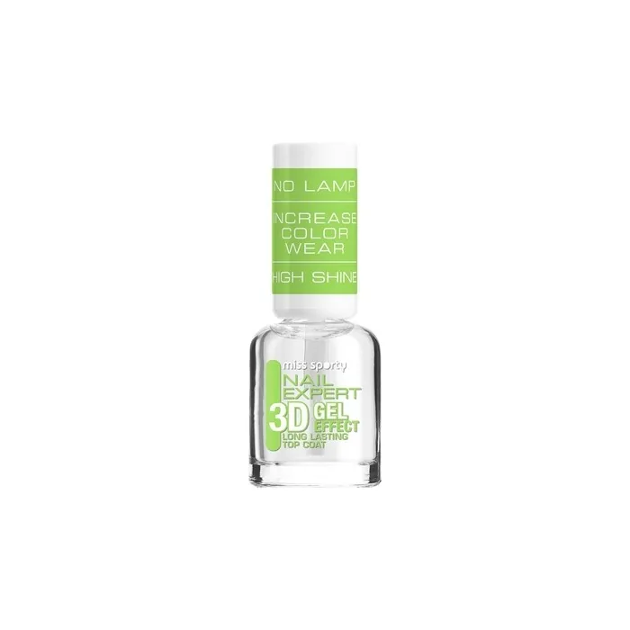 Miss Sporty Nail Expert 3d Gel Effect Nail Polish - 8ml