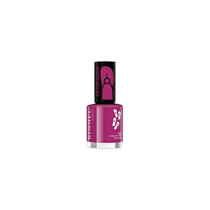 Rimmel Nail Polish Flip Flop 60 Seconds 8 Ml 336 Violet En Vogue