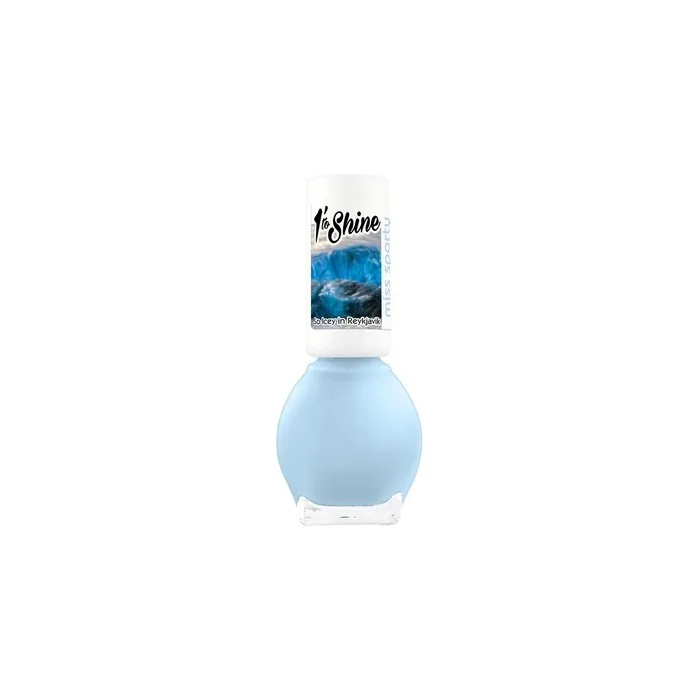 Miss Sporty 1 Minute To Shine Nail Polish 639 So Icey In Reykjavik - 7ml