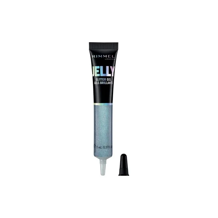 Rimmel London Jelly Glitter Gel Water Based Bounty Formula with Easy Application and Shimmering Touch 11ml 100 Froes