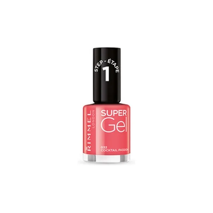 Rimmel London Super Gel Nail Polish 008 Girl Group Blush 12ml