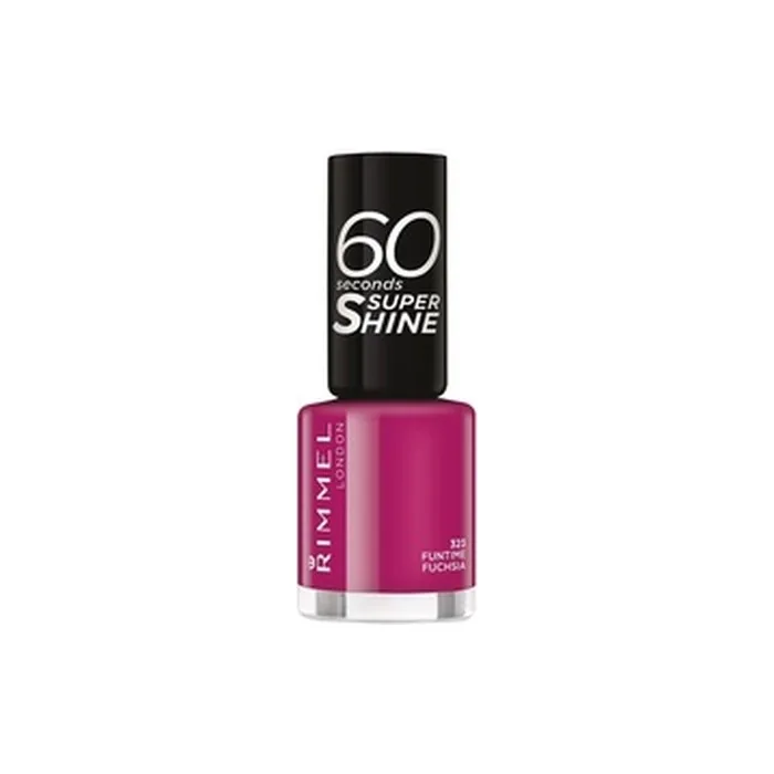 Rimmel London 60 Seconds Super Shine Nail Polish 450 Night Light Haze 8 Ml