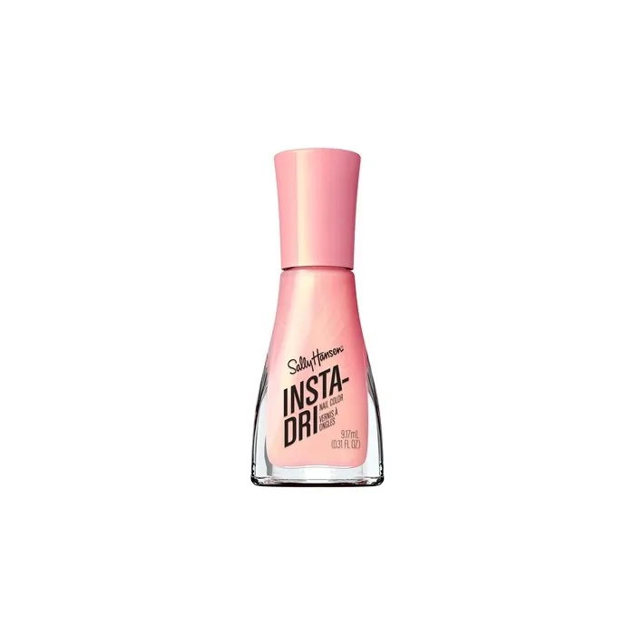 Sally Hansen Insta Dri Pink Plush Nail Polish Fast-Drying Vegan Formula