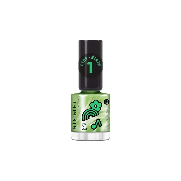 Rimmel London Full Volume Collection Super Gel Nail Polish 115 DJ Set 12ml