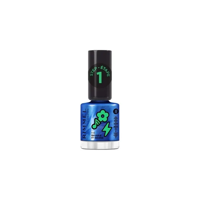 Rimmel Full Volume Super Gel Nail Polish 111 Shake It More 12ml