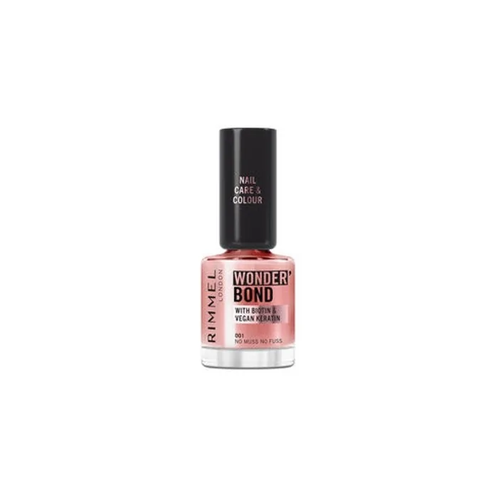 Rimmel Wonder'Bond Nail Polish 001 No Muss No Fuss 12ml