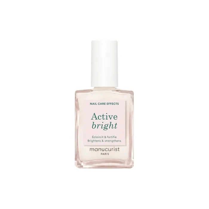 Manucurist Nail Polish for Whitening Nails Bright White Organic Finish Lemon