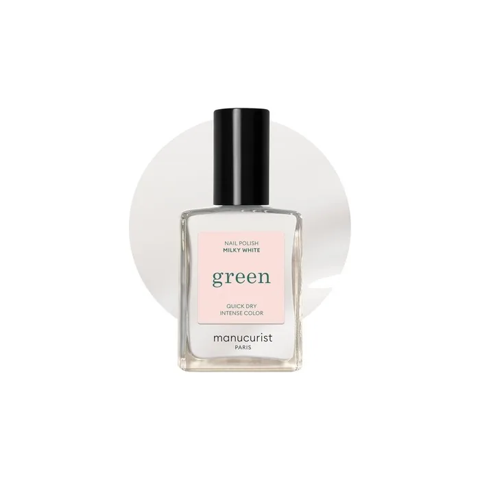 Manucurist Green Nail Polish Milky White - Natural Classic 9-Free Vegan