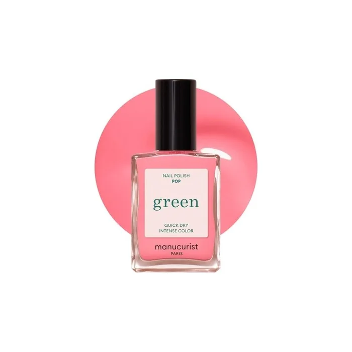 Manucurist Green Nail Polish Pastel Pink Classic Natural 9-Free