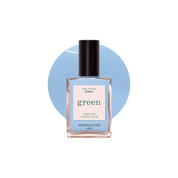 Manucurist Green Nail Polish Pastel Blue Classic Natural 9-Free