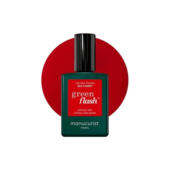 Manucurist Green Flash LED Gel Nail Polish Vegan 12-Free Plant-Based