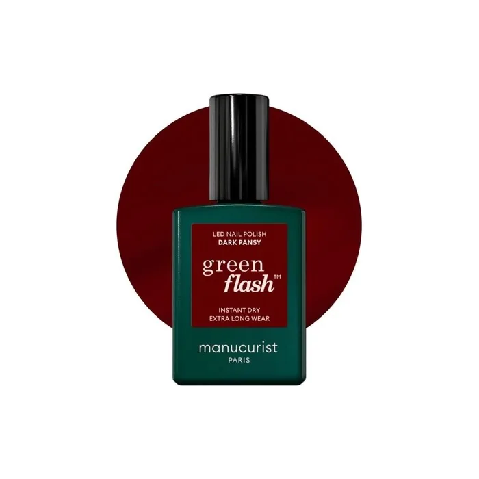 Manucurist Green Flash LED Gel Nail Polish Vegan 12-Free Plant-Based