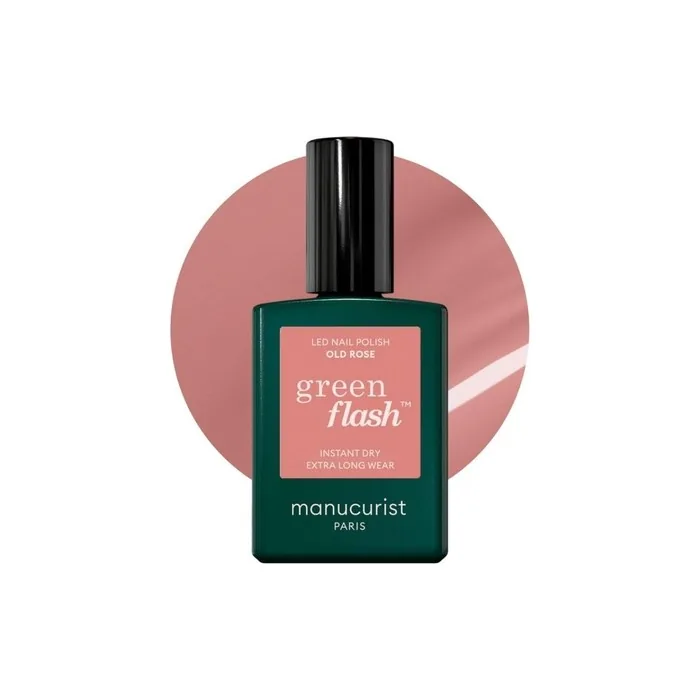 Manucurist Green Flash LED Gel Nail Polish Vegan 12-Free Plant-Based