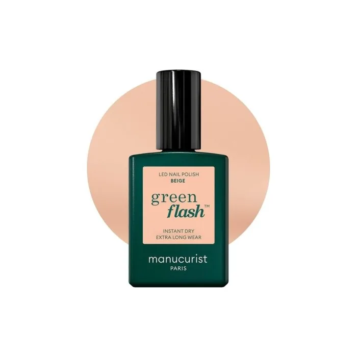 Manucurist Green Flash LED Gel Nail Polish Vegan 12-Free Plant-Based