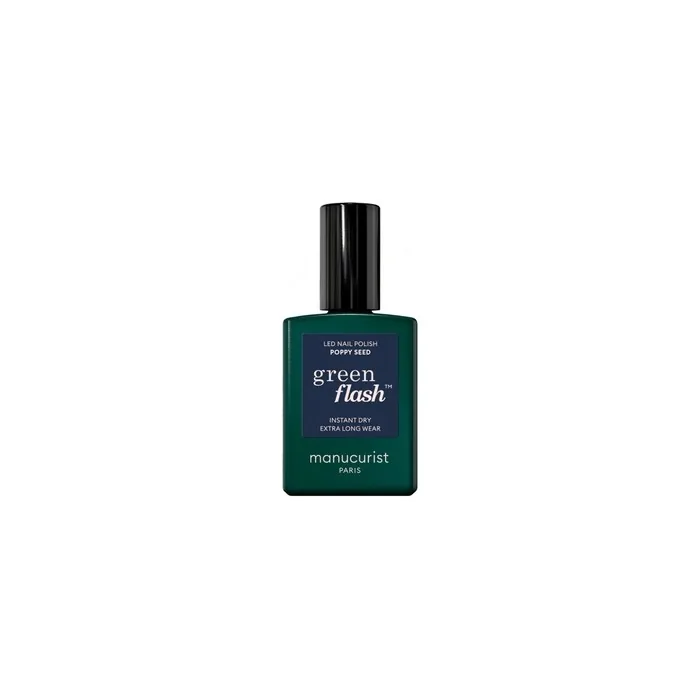 Green Flash Poppy Seed Nail Polish 15ml