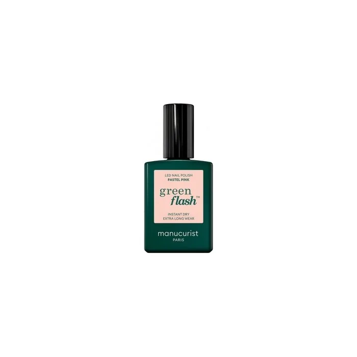 Green Flash Nail Polish Pastel Pink 15ml