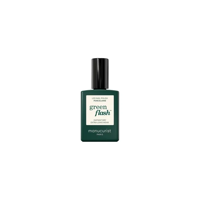 Green Flash Nail Polish Porcelaine 15ml
