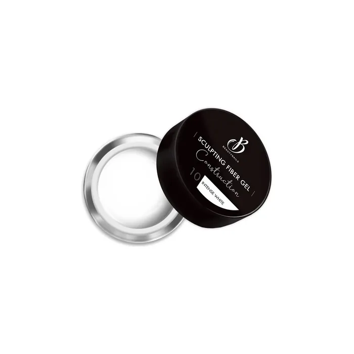 Beauty Nails Sculpting Fiber Gel 10 Intense White 15 G