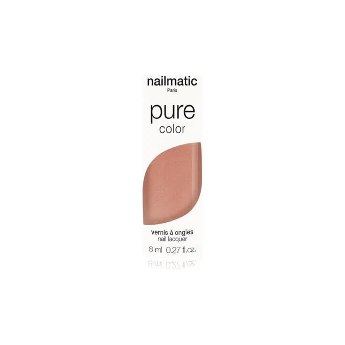 Nailmatic Pure Color Nail Polish Britany Beige Nacre Pearl Beige 8 Ml