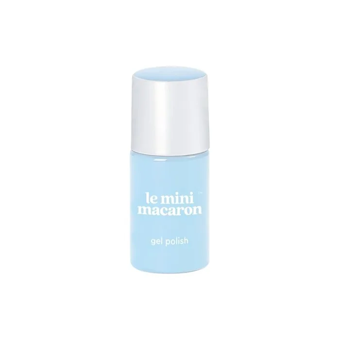 Le Mini Macaron Semi-Permanent Nail Polish Blue Vanilla 3-in-1