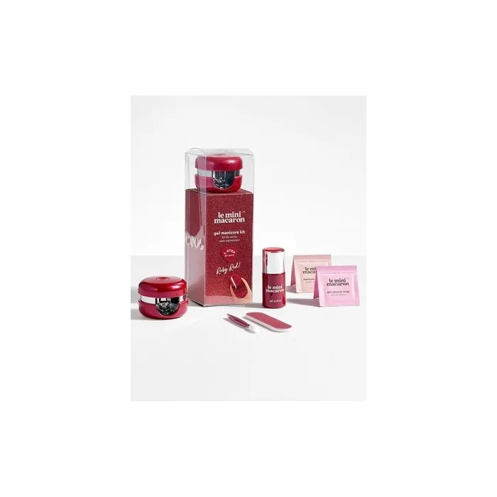 Le Mini Macaron Diy Gel Manicure Kit With Gel Nail Polish And Led Nail Dryer