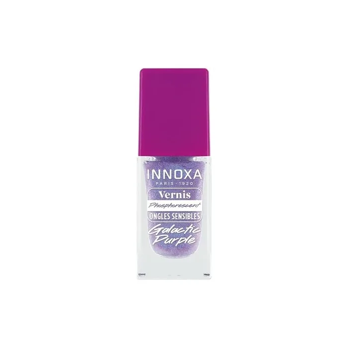Phosphorescent Nail Polish Galactic Purple 8ml - Pearly Lilac