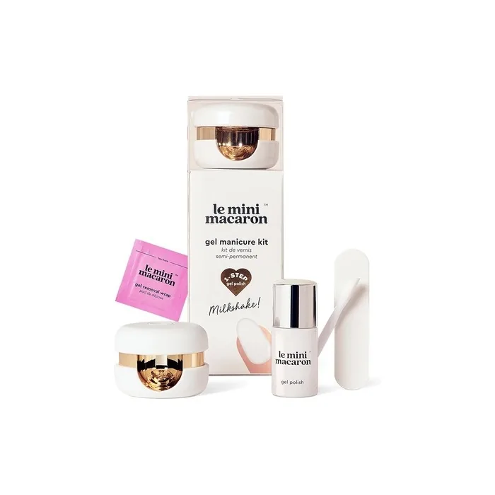 Le Mini Macaroon Semi-Permanent Manicure and Pedicure Kit LED Nail Varnish