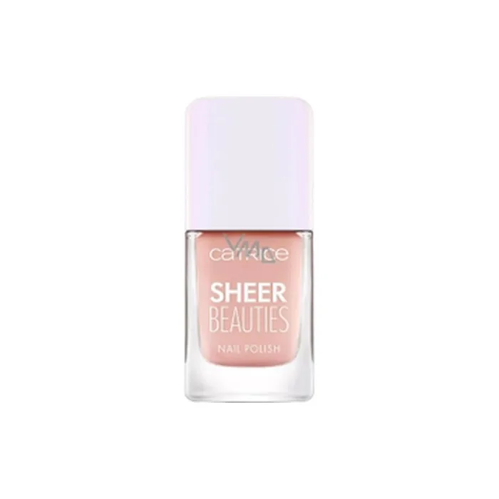 Catrice Sheer Beauties Nail Polish 010 Milky Not Guilty 105 Ml