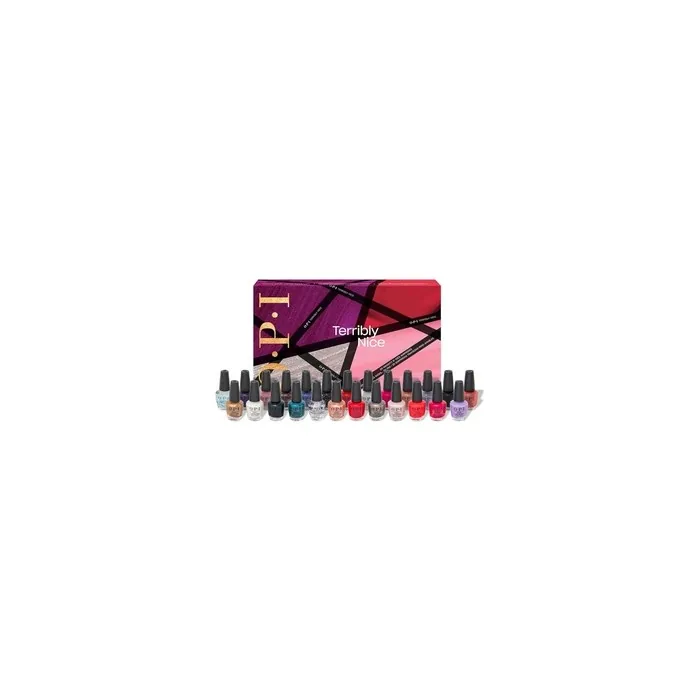 OPI Nail Lacquer Holiday 2023 Collection Terribly Nice 25pc Mini Advent Calendar Gift Set 25 x 0.125 fl oz