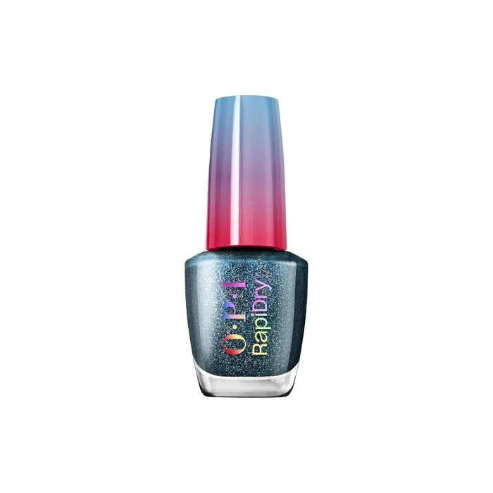 OPI Rapidry Quick Lacquer All Dry 'N Mighty Blue Nail Polish - Vegan
