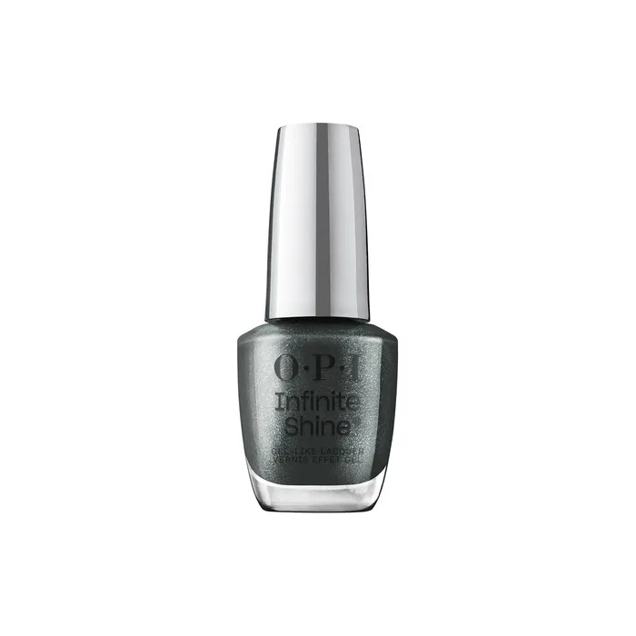 OPI Infinite Shine Get In Platform-Ation Opaque Dark Midnight Blue Silver