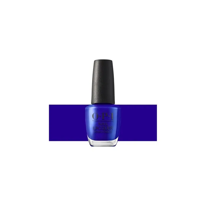 OPI Nail Lacquer Catch a Wave of Happiness 15ml - Semi-Sheer Bright Navy-Blue Crème