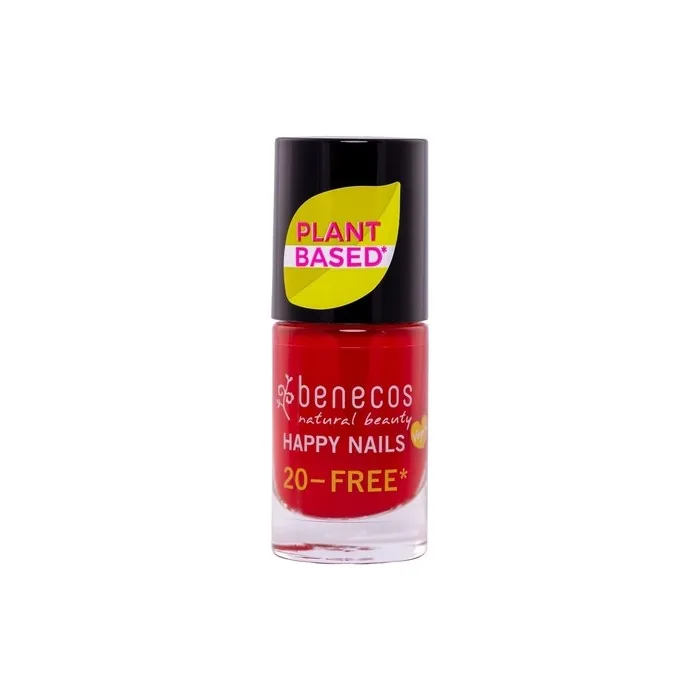 Benecos Natural Cosmetics Nail Polish 20FREE Water Permeable 5ml Vintage Red
