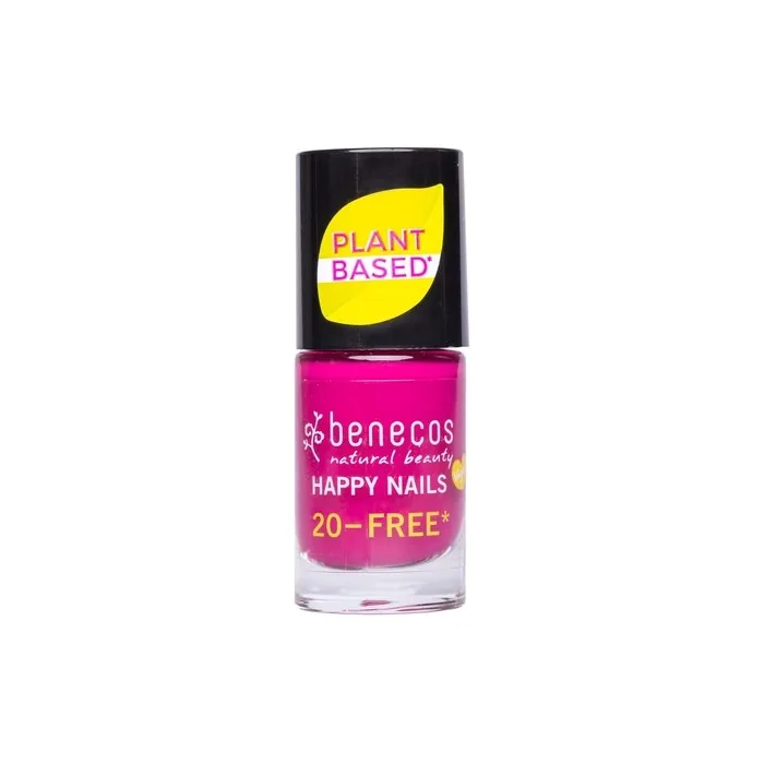 Benecos Natural Cosmetics Nail Polish 8FREE Water Permeable 5ml Wild Orchid