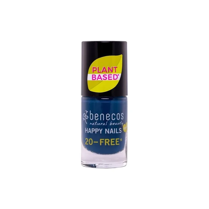 Benecos Natural Cosmetics Nail Polish 20FREE Water Permeable 5ml Nordic Blue