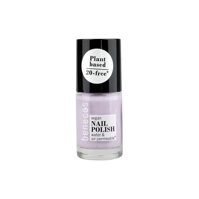 Benecos Nail Polish 20 Free Water Permeable 5ml Lovely Lavender