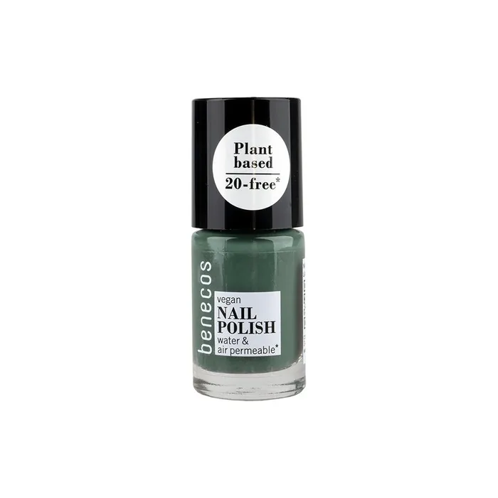 Benecos Nail Polish 20 Free Water Permeable 5ml Sage Green