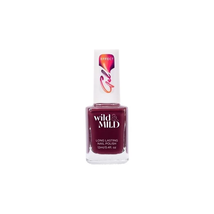 Wild & Mild Gel Effect Burgundy Bouquet Nail Polish 12ml