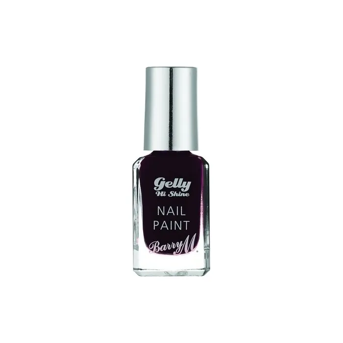 Barry M Cosmetics Gelly Nail Paint Black Cherry