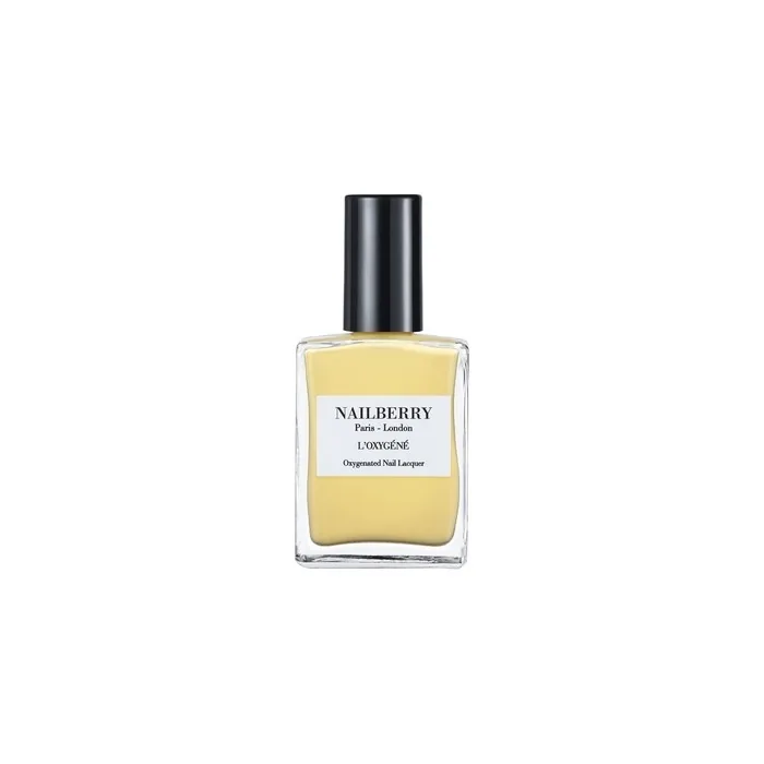 L'Oxygene Oxygenated Nail Lacquer Simply The Zest Creamy Lemon Opaque