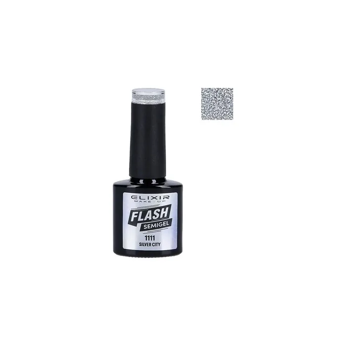 Elixir Hybrid-Nagellack 1111 Silver City 8ml
