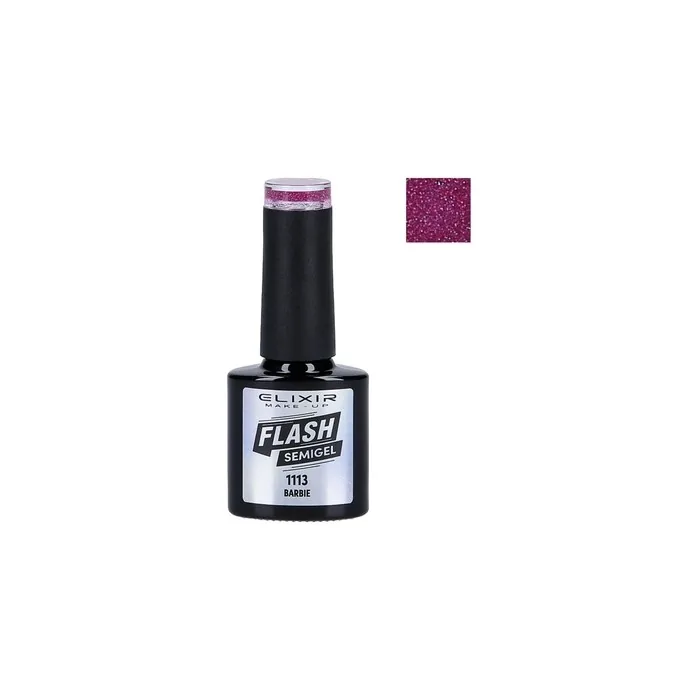 Elixir Hybrid Nail Polish 1113 Barbie 8ml