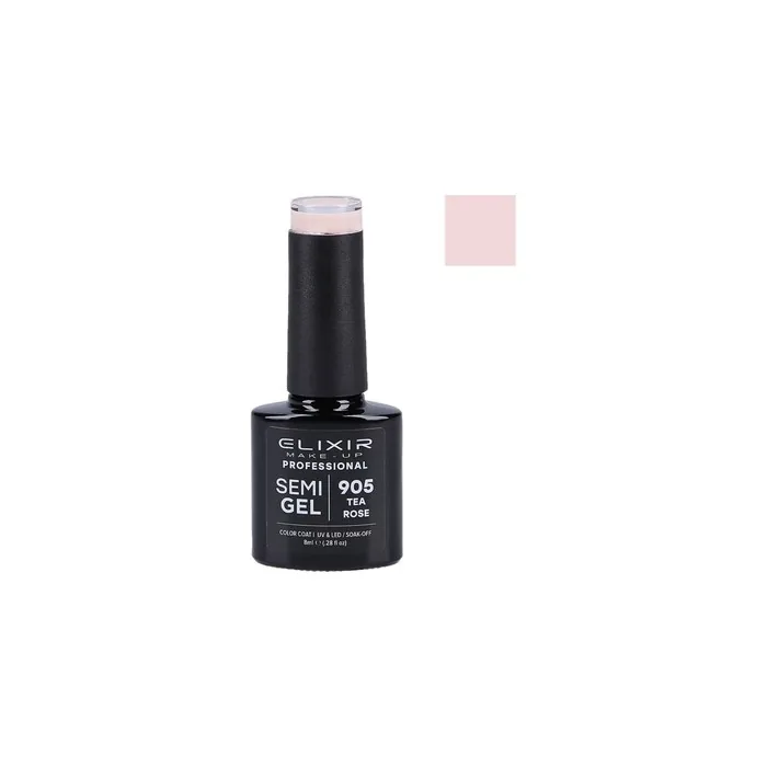 Elixir Hybrid Nail Polish 905 Tea Rose 8ml