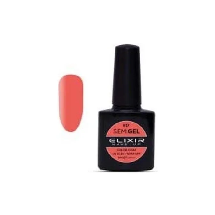 ELIXIR Indian Red Semi-Permanent Nail Polish 18ml