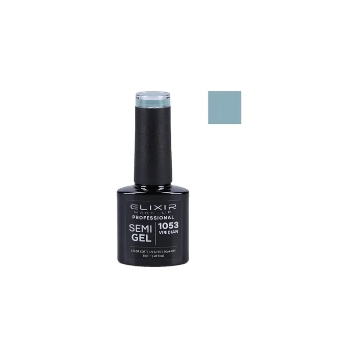 Elixir Hybrid Nail Polish 1053 Viridian 8ml