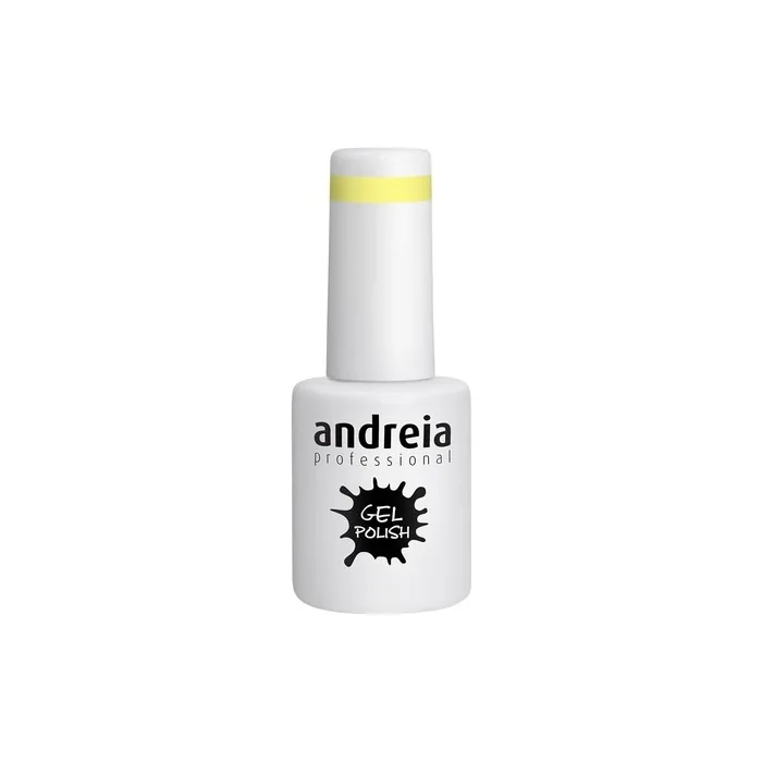 Andreia Semi-Permanent Nail Gel Polish Colour 202 Yellow 10ml